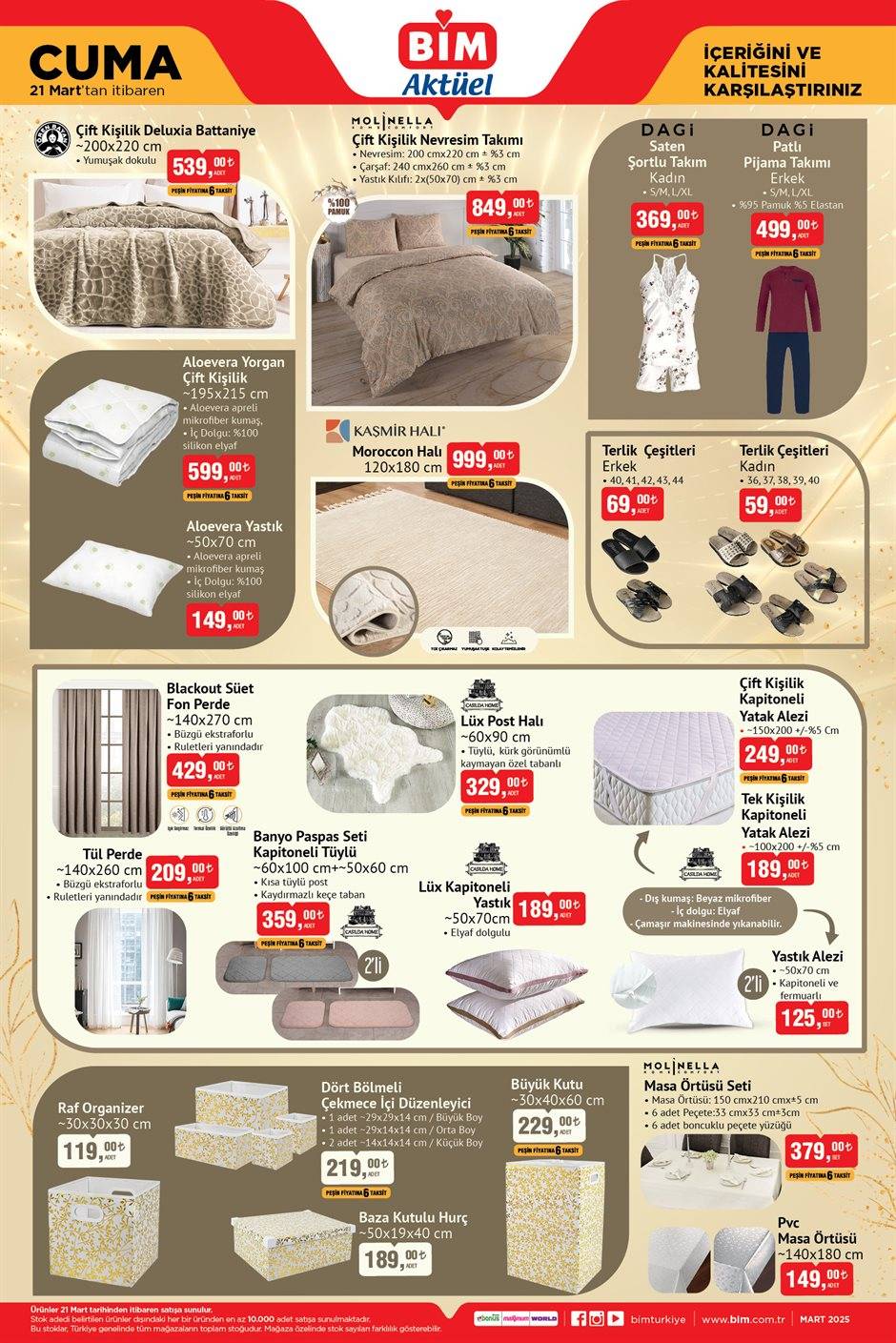 BİM Aktüel Ürünler Kataloğu | 21 Mart 2025 6